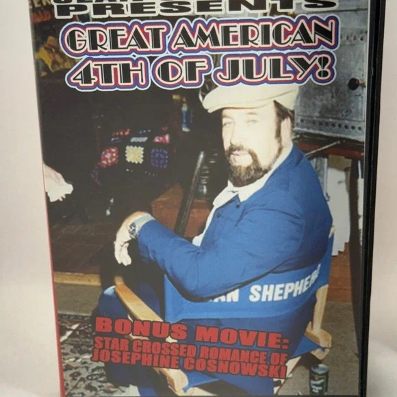 Jean Sherpard OOP DVD's Uncensored Phantom Open Hearth + 4th Of July RARE